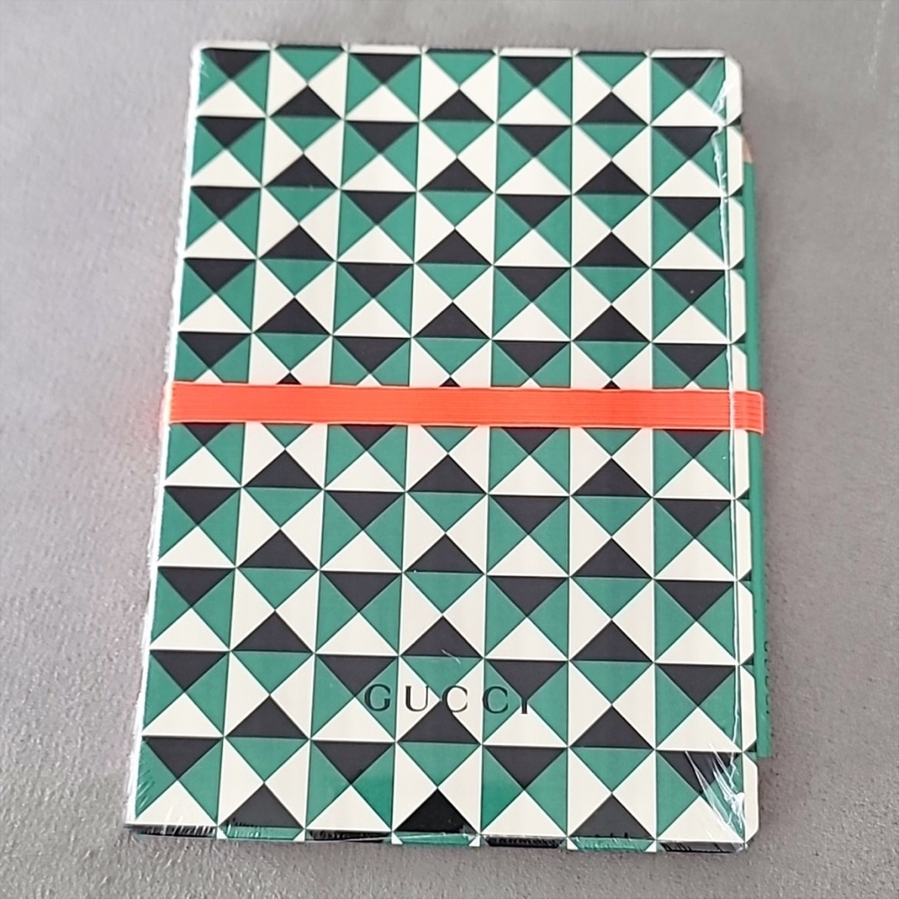 Gucci Rare Collector’s Notebook & Pencil Set